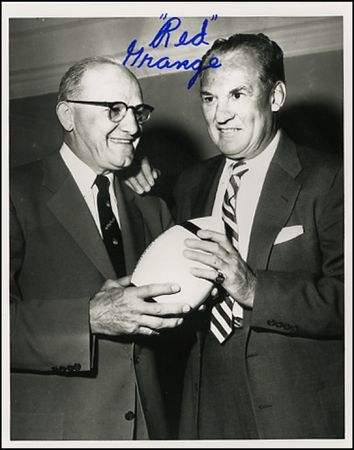 Lot #1874 Red Grange and Bulldog Turner - Image 2