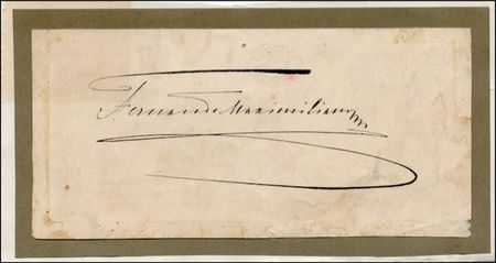 Lot #327 Ferdinand Maximilian - Image 1