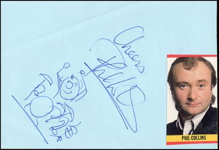 Lot #790 Phil Collins - Image 1