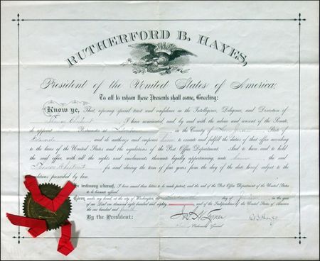 Lot #64 Rutherford B. Hayes - Image 2