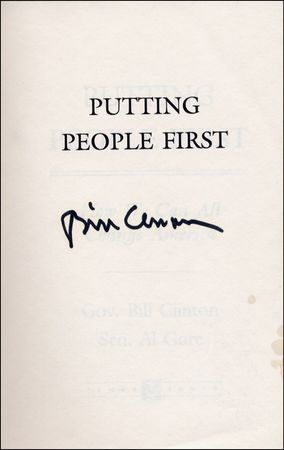 Lot #33 Bill Clinton