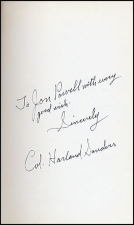 Lot #372 Col. Harland Sanders - Image 1