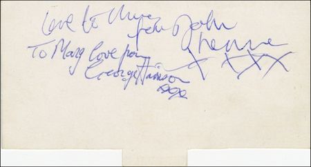 Lot #771 Beatles: Lennon and Harrison - Image 1