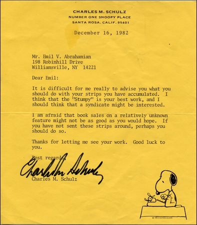Lot #719 Charles Schulz - Image 1