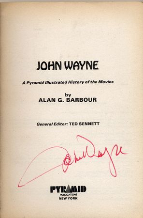 Lot #1690 John Wayne - Image 1