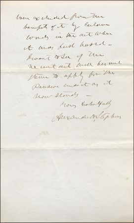 Lot #382 Alexander Stephens - Image 2