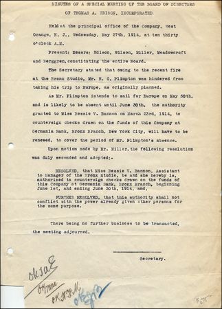 Lot #245 Thomas Edison - Image 2