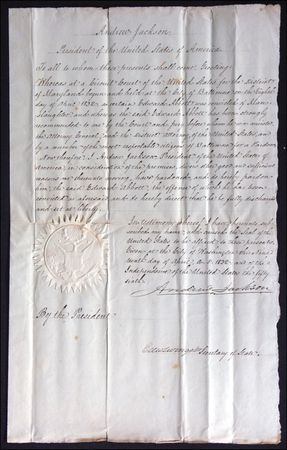 Lot #72 Andrew Jackson - Image 2