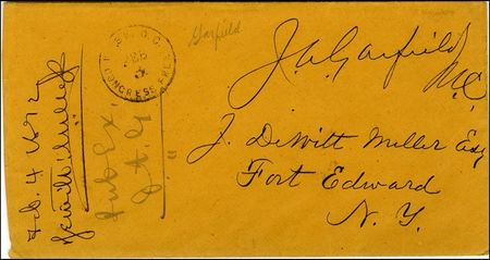 Lot #60 James A. Garfield and Charles Guiteau - Image 1