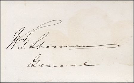 Lot #498 William T. Sherman - Image 1