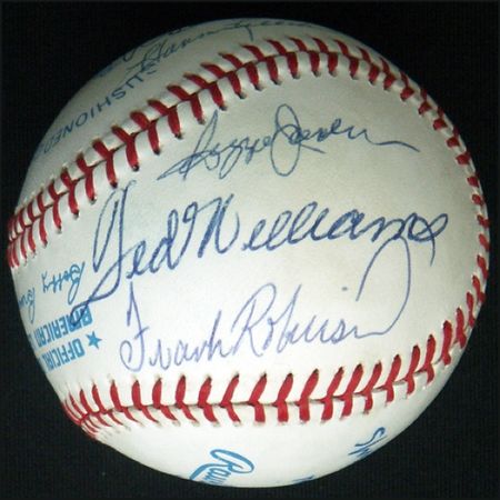 Lot #1756 Baseball: 500 Home Run Club - Image 1