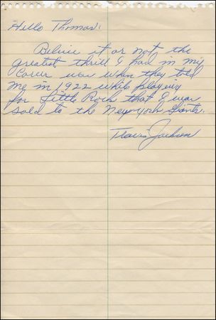 Lot #1767 Baseball Hall of Fame Letters - Image 3