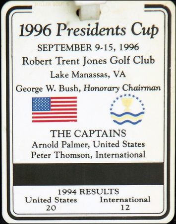 Lot #5 George Bush and Arnold Palmer - Image 2