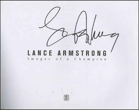 Lot #1748 Lance Armstrong - Image 1