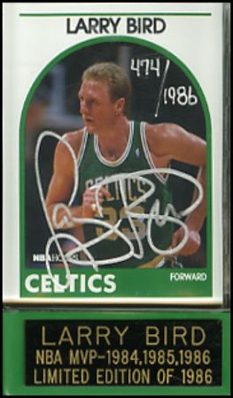Lot #1799 Larry Bird - Image 1