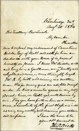 Lot #105 Abraham Lincoln - Image 1