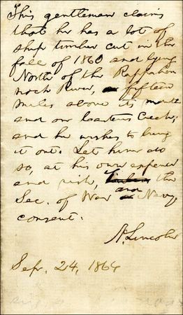 Lot #105 Abraham Lincoln - Image 3