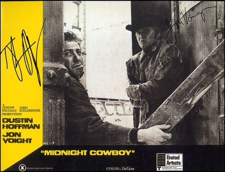 Lot #1257 Dustin Hoffman and Jon Voight - Image 1