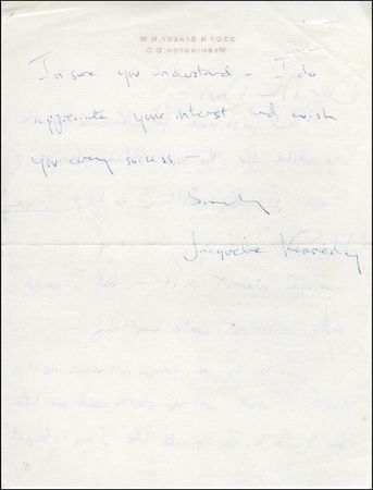 Lot #85 Jacqueline Kennedy - Image 2