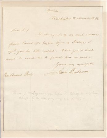 Lot #3 James Buchanan