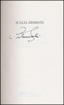 Lot #374 Supreme Court: Scalia, Antonin - Image 1