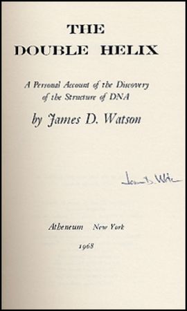 Lot #392 James D. Watson - Image 1