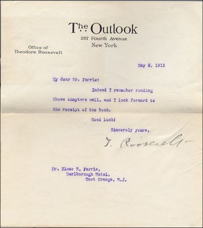Lot #161 Theodore Roosevelt - Image 1