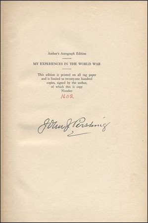 Lot #475 John J. Pershing - Image 1