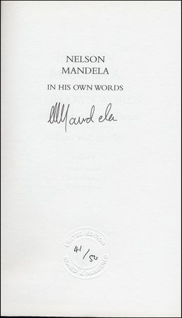 Lot #324 Nelson Mandela - Image 1
