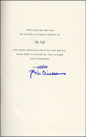 Lot #26 Bill Clinton