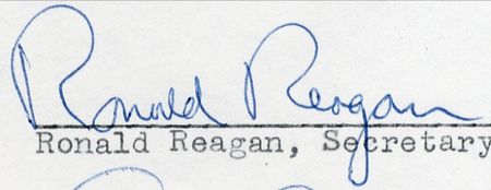 Lot #140 Ronald Reagan - Image 1