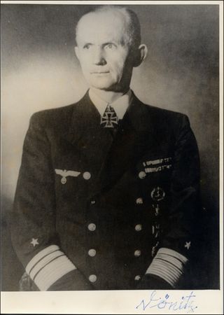 Lot #422 Karl Dönitz - Image 1