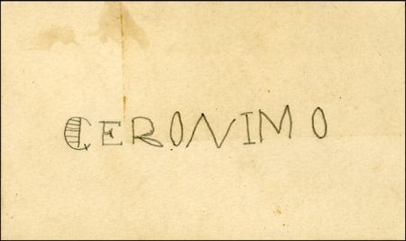 Lot #280 Geronimo - Image 1