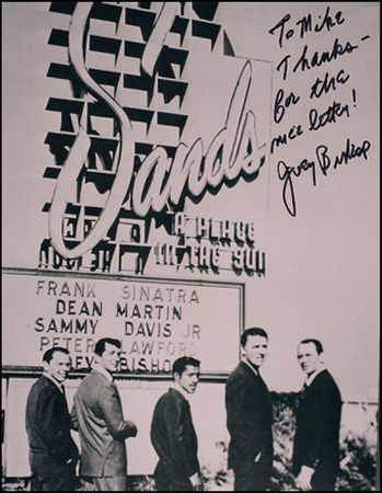 Lot #1500 Rat Pack: Sinatra and Bishop - Image 2