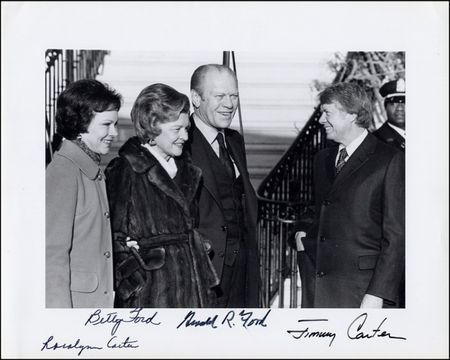 Lot #15 Jimmy Carter, Gerald Ford and Spouses