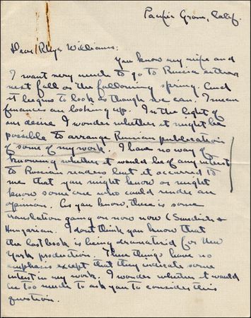 Lot #644 John Steinbeck - Image 1