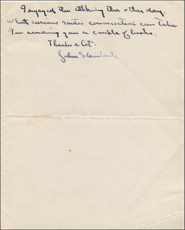 Lot #644 John Steinbeck - Image 2