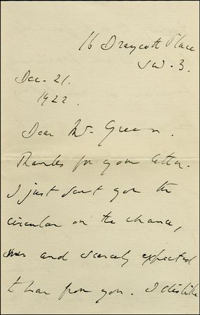 Lot #569 Alfred Douglas - Image 1