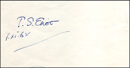 Lot #572 T. S. Eliot and Robert Penn Warren - Image 2