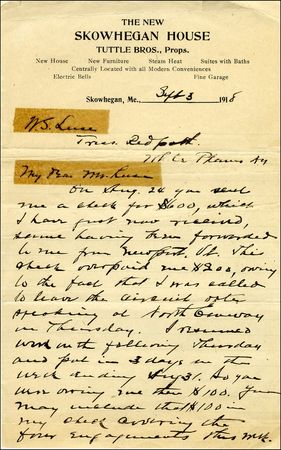 Lot #62 Warren G. Harding - Image 1