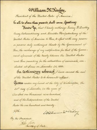 Lot #112 William McKinley - Image 2