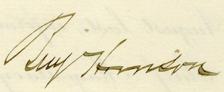 Lot #63 Benjamin Harrison - Image 1