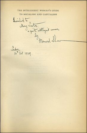 Lot #636 George Bernard Shaw - Image 1