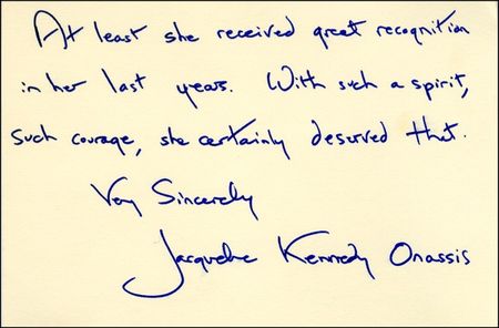 Lot #89 Jacqueline Kennedy - Image 2