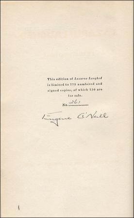 Lot #609 Eugene O’Neill - Image 1