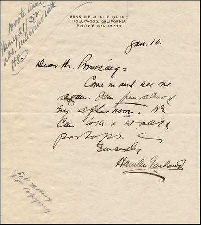 Lot #577 Hamlin Garland - Image 4