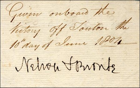 Lot #472 Horatio Nelson - Image 1