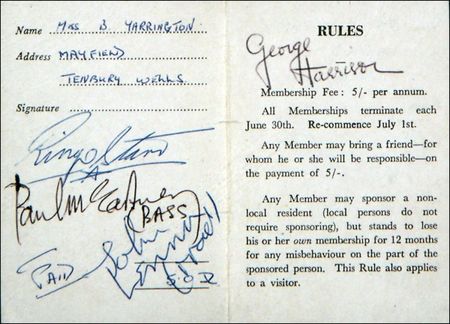 Lot #704 Beatles - Image 1