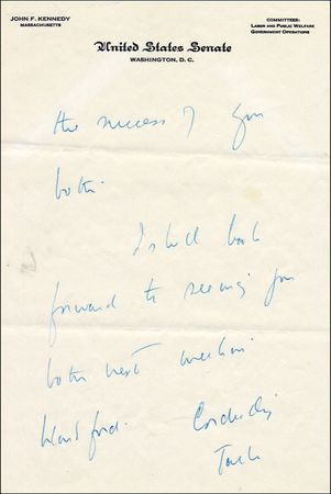 Lot #96 John F. Kennedy - Image 1