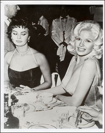 Lot #1389 Jayne Mansfield and Sophia Loren - Image 1